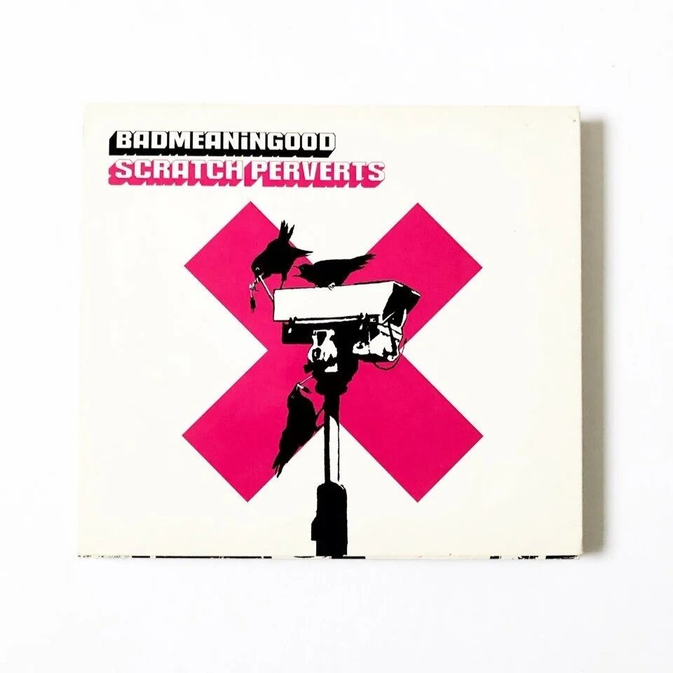 Badmeaningood Set of 4 CD's with Banksy Artwork — Get a Banksy